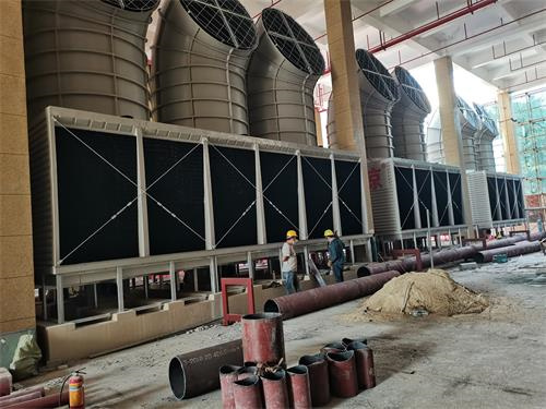 冷卻塔廠家：冷卻塔運(yùn)行中出水溫度過高怎么辦?(晉城冷卻塔維護(hù))